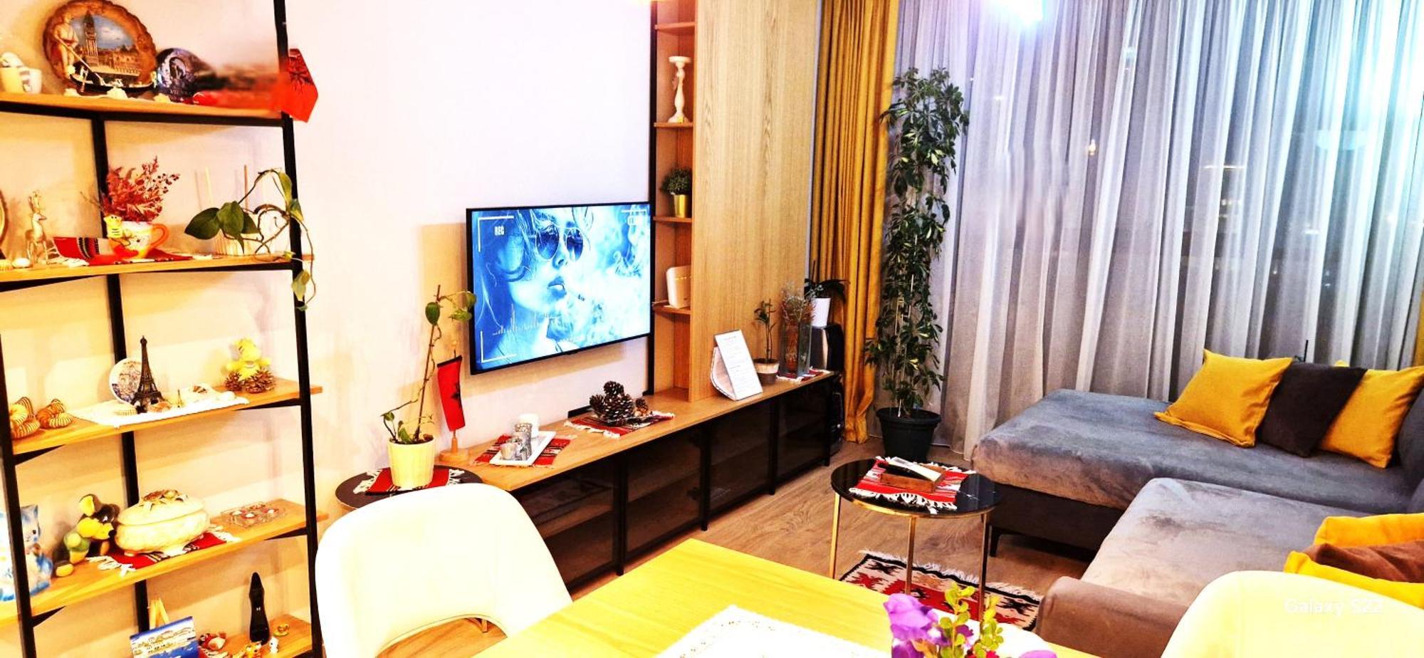 Central Comfy Apartment Тирана Экстерьер фото